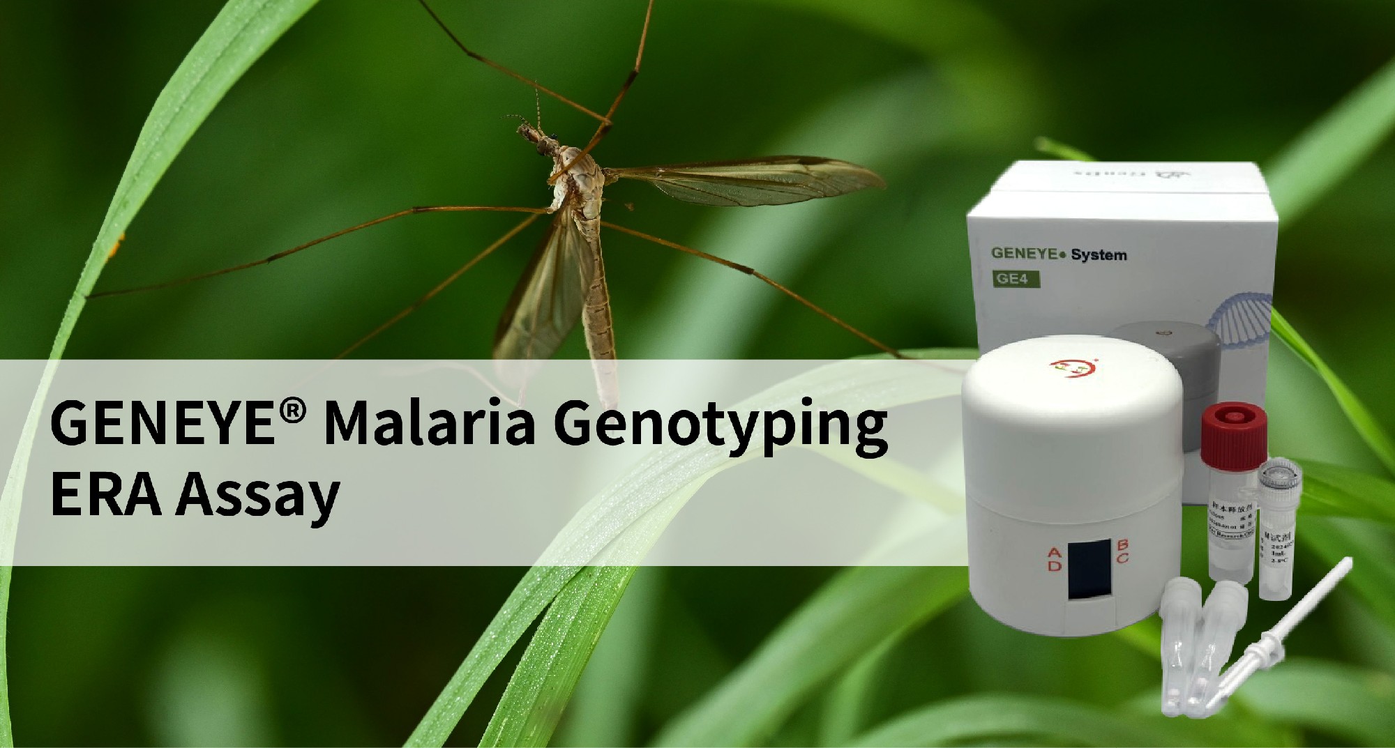GENEYE® Malaria Genotyping ERA Assay