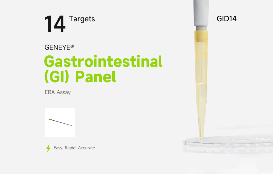 GENEYE®  Gastrointestinal (GI) Panel ERA Assay