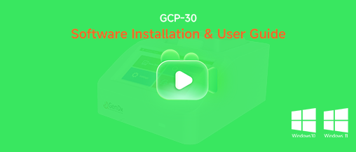 GCP-30 Software Installation & User Guide