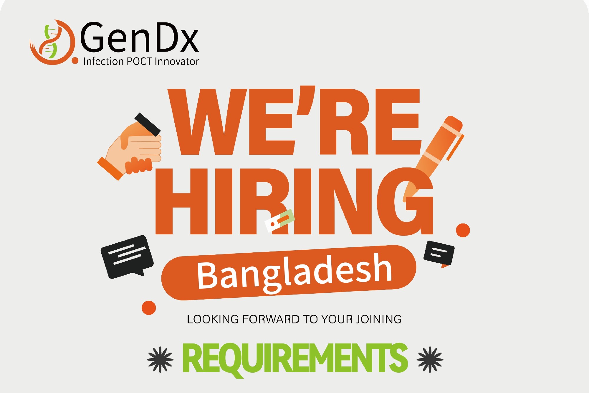 Medical Representative - mPOCT Products (Bangladesh)
